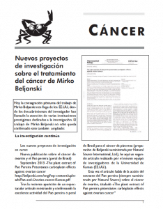 beljanski cancer in spain