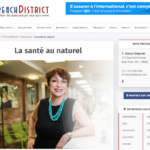 Sylvie Beljanski mise à l'honneur dans<br> French District