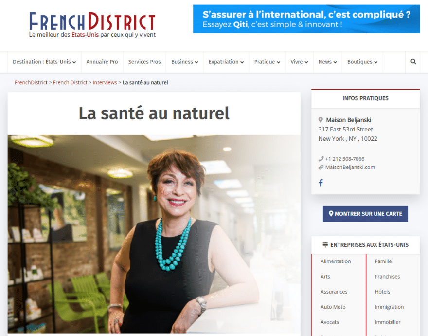 Sylvie Beljanski French District